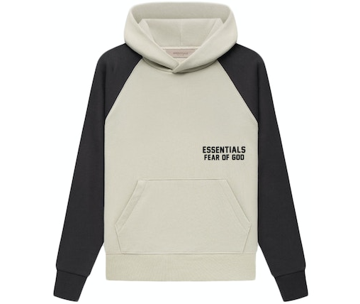 FEAR OF GOD ESSENTIALS Kids Raglan Hoodie Wheat