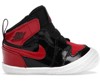 Jordan 1 Crib Bootie Bred Patent (I)