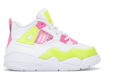 Jordan 4 Retro White Lemon Pink (TD)