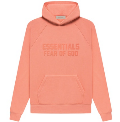 FEAR OF GOD ESSENTIALS Hoodie Coral
