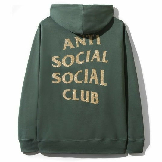 Anti Social Social Club Blinded Hoodie Green