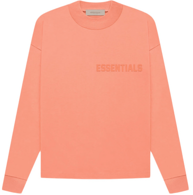 FEAR OF GOD ESSENTIALS L/S Coral