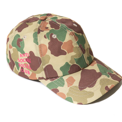 Anti Social Social Club Duck Tails Cap Camo