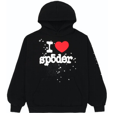 Sp5der Souvenir SP5 Hoodie Black