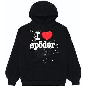 Sp5der Souvenir SP5 Hoodie Black
