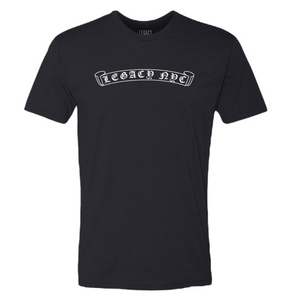 LEGACY NYC Scroll Logo T-Shirt Noir