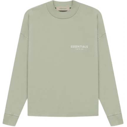 FEAR OF GOD ESSENTIALS L/S Seafoam