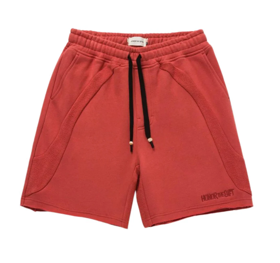 Honor The Gift Panel Terry Shorts Brick