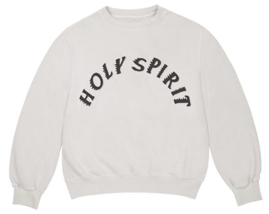Kanye West Holy Spirit Crewneck Bone