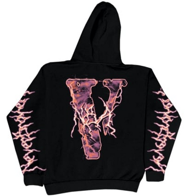 Vlone x Never Broke Again Eyes Hoodie Black