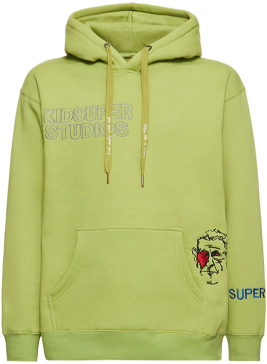 KidSuper Studios Limeade Super Hoodie Green