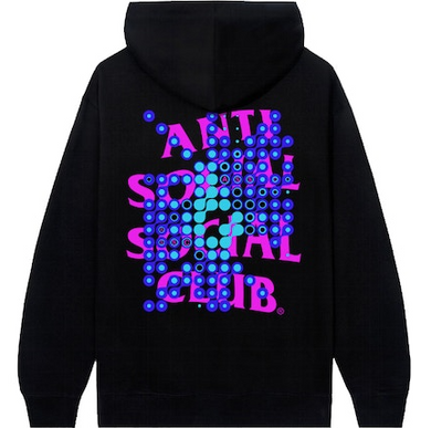 Anti Social Social Club Trypophobia Hoodie Black