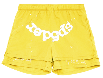 Sp5der Logo Short Yellow