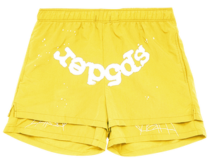 Sp5der Logo Short Yellow