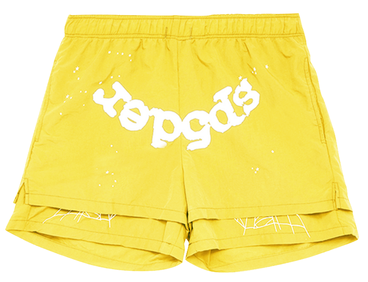 Sp5der Logo Short Yellow