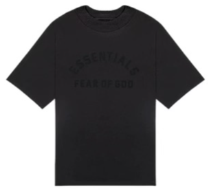 FEAR OF GOD ESSENTIALS T-Shirt Jet Black