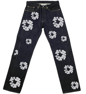 Denim Tears x Levi's Cotton Wreath Jean Indigo