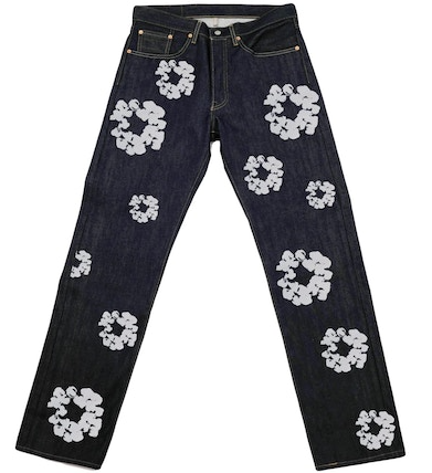 Denim Tears x Levi's Cotton Wreath Jean Indigo