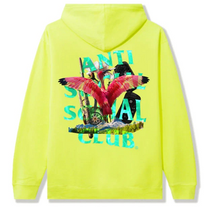 Anti Social Social Club 5:44 AM Hoodie Neon Yellow