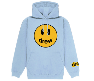 drew house mascot hoodie sea blue