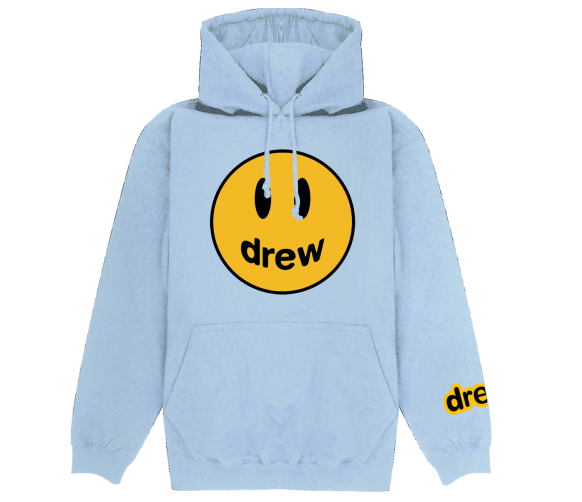 drew house mascot hoodie sea blue