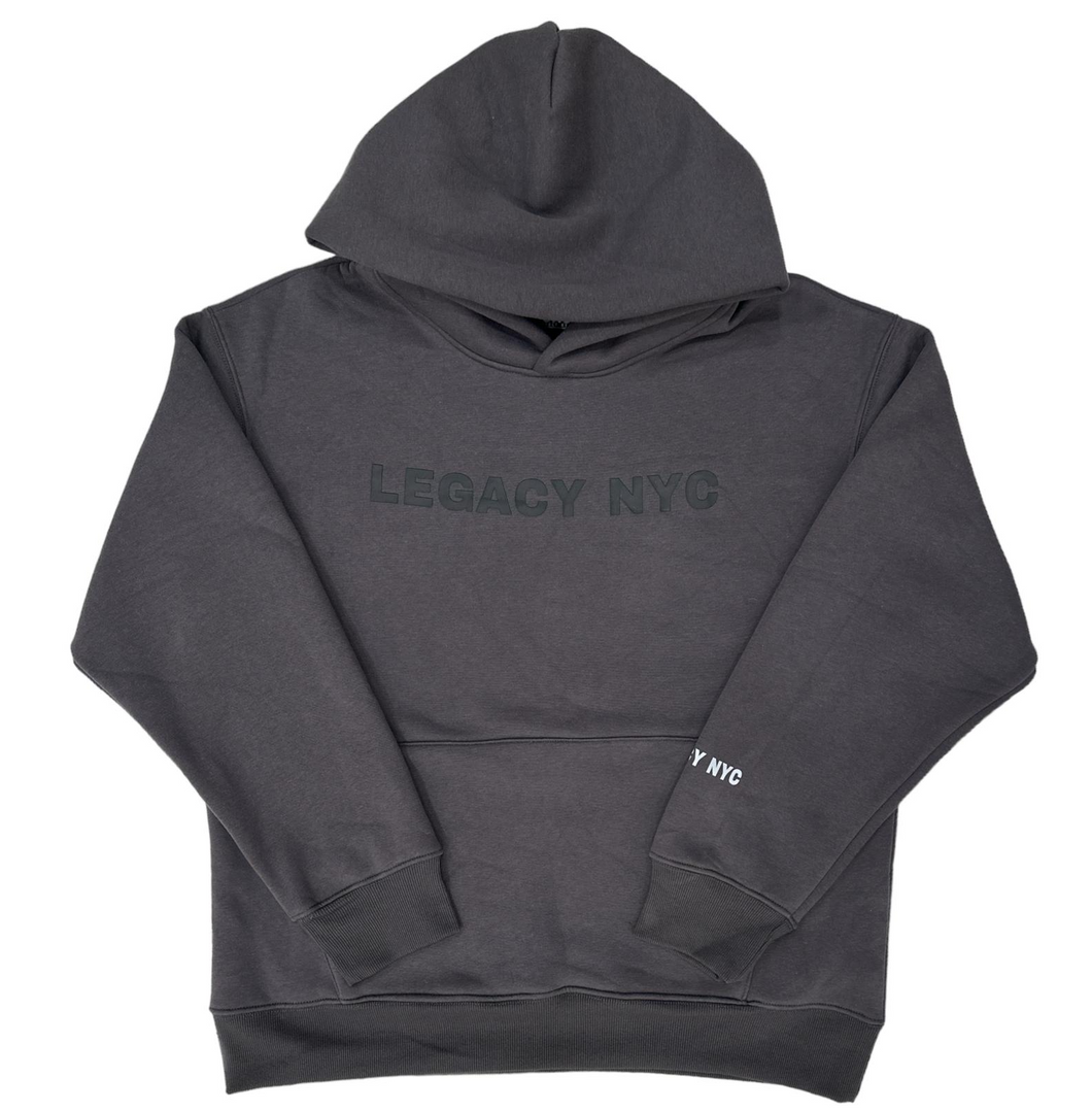 LEGACY NYC Silicone Premium Hoodie v2 Ash Grey