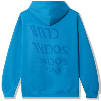 Anti Social Social Club After I Met You Hoodie Blue