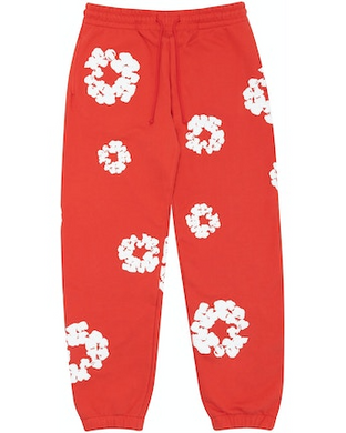Denim Tears Cotton Wreath Sweatpant Red