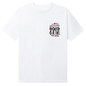 Anti Social Social Club Mind Melt T-Shirt White