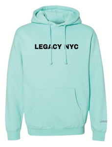 LEGACY NYC Silicone Premium Hoodie Mint