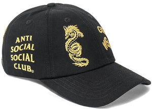 Anti Social Social Club Just My Luck Cap Black/Gold