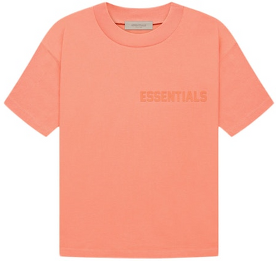FEAR OF GOD ESSENTIALS T-Shirt Coral