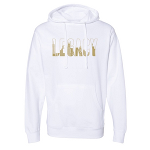LEGACY NYC Skyline Hoodie White/Gold