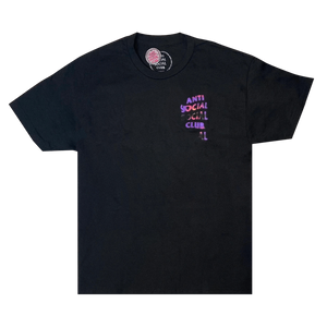 Anti Social Social Club Lava T-Shirt Black