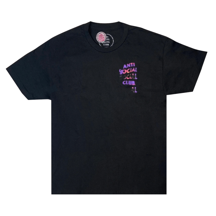 Anti Social Social Club Lava T-Shirt Black