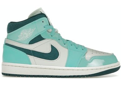 Jordan 1 Mid Chenille Bleached Turquoise (W)