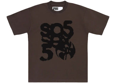 Sp5der SP5 Sex T-Shirt Brown