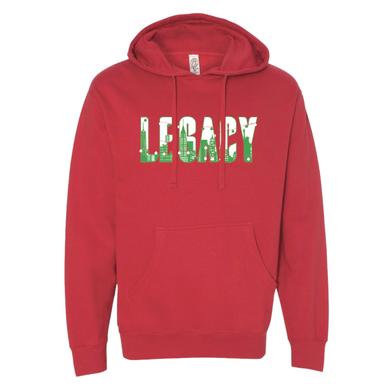 LEGACY NYC Skyline Christmas 2022 Hoodie Red