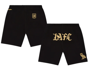 OVO x Mister Cartoon LAFC Shorts Black