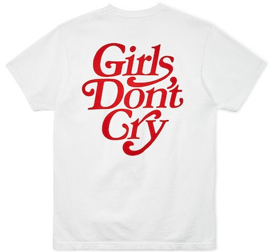 Girls Don't Cry GDC Logo T-Shirt White/Red