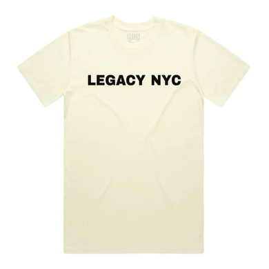 LEGACY NYC Silicone Premium T-Shirt Off-Cream