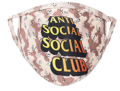 Anti Social Social Club Chocolate Chip Mask Chocolate Chip Camo