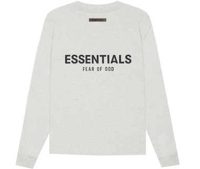 FEAR OF GOD ESSENTIALS L/S Light Oatmeal