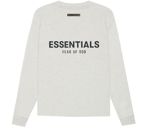 FEAR OF GOD ESSENTIALS L/S Light Oatmeal