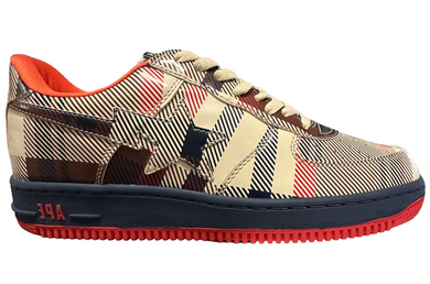 A Bathing Ape Bape Sta Low Red Check