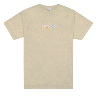 Stay Cool Classic T-Shirt Vanilla Mineral Wash