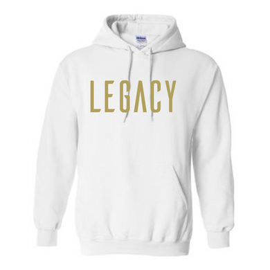 LEGACY Modern Logo Hoodie White