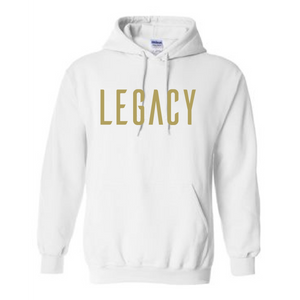 LEGACY Modern Logo Hoodie White