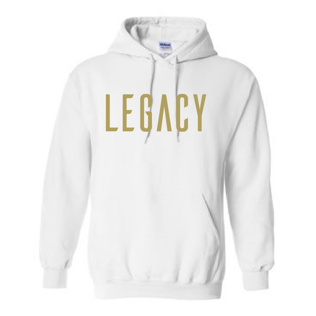 LEGACY Modern Logo Hoodie White