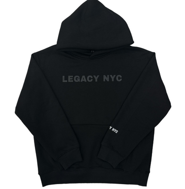 LEGACY NYC Silicone Premium Hoodie v2 Noir